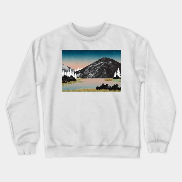 The Lake Crewneck Sweatshirt by kookiepixel